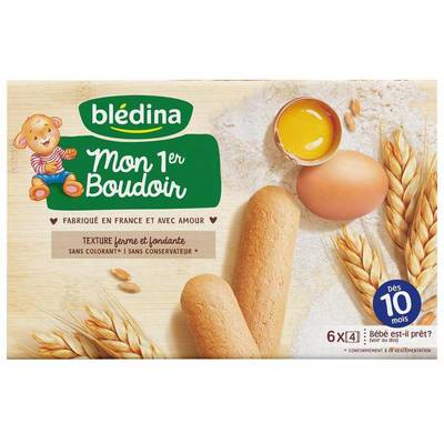 Blédina Mon 1er boudoir Bébé Dès 10 mois, 120g