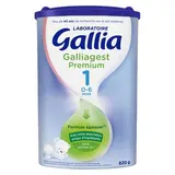 Laboratoire Gallia Lait bébé en poudre Galliagest Premium épaissi 1er âge, 0-6 mois, 820g