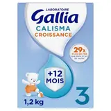 Laboratoire Gallia Lait de Croissance Calisma 3ème âge en Poudre Bébé Dès 12 mois, 3x400g