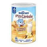 Naturnes® - P'tite Céréale Céréales Complètes Vanille Bébé Dès 6 mois, 415g