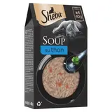 Sheba - Soup Sachets Soupe Filets de Thon pour chat, 4x40g