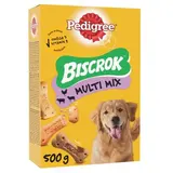 Pedigree Biscuits Biscrok 3 variétés - Friandises Récompense pour Chien, 500g