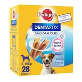 Pedigree Dentastix Daily Oral Care - Bâtonnets Hygiène Bucco-Dentaire pour petit chien x28, 440g