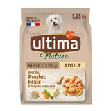 Affinity - Ultima Nature Croquettes Poulet Frais pour petit chien adulte, 1,25kg