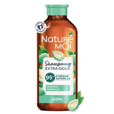 Nature Moi Shampoing Extra-Doux Cheveux normaux Amande douce bio, 250ml