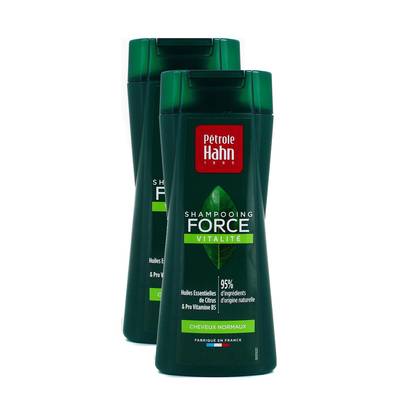 Pétrole Hahn Shampooing force et vitalité, Lot de 2x250ml