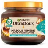 Garnier - Ultra Doux Masque Remède Crème Nourrissante Richesse d'Argan, 340ml