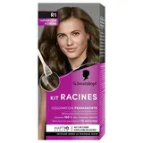 Schwarzkopf Kit retouches racines châtain clair, R1 Châtain clair à châtain