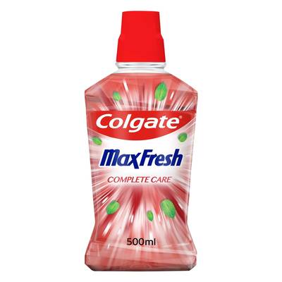 Colgate Bain de bouche Max Fresh Complete Care, 500ml