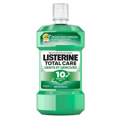 Listerine Bain de bouche Protection Dents Et Gencives, 500ml