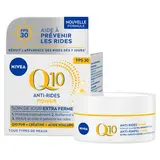 Nivea Soin Visage du Jour Extra Fermeté Q10 Anti-Rides FPS 30, 50ml