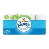 Kleenex Papier toilettes blanc 3D, 16 rouleaux