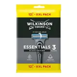 Wilkinson Rasoir Jetable 3 Lames Pour Homme Aloe Vera, 12 rasoirs jetables