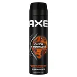 Axe Déodorant spray Homme Fraîcheur Cuir Et Cookies Parfum 48h, 200ml