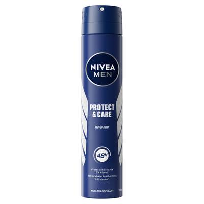Nivea Men Déodorant 48h spray Proctect & Care, 200ml