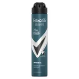 Rexona Men Déodorant Homme Anti-Transpirant Invisible Black & White, 200ml