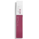 Gemey Maybelline Rouge à levres mat Superstay Matte INK, 15 lover