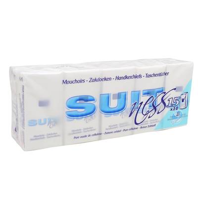 Suit Mouchoirs, 15 étuis