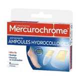 Mercurochrome Pansements pour ampoules, 6 pièces