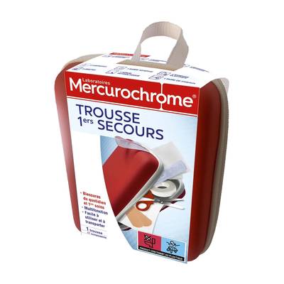 Mercurochrome Trousse Premiers Secours, 1 trousse