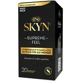 Skyn Préservatifs sans latex Skyn supreme feel, 20 préservatifs