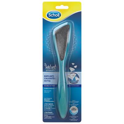 Scholl Râpe Double Face Action Cristaux de Diamants, 1 pièce