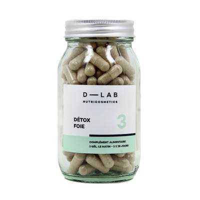 D-Lab Détox Foie - 3 mois, 168 gélules
