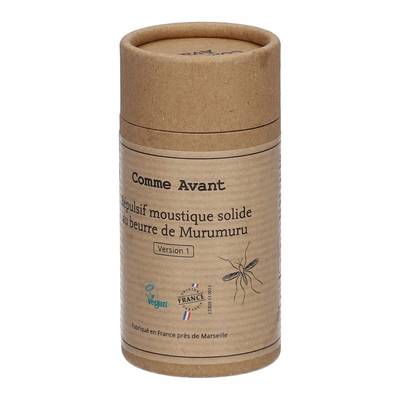 Comme Avant Répulsif anti-moustique solide au beurre de murumuru, 1 pièce