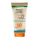 Garnier - Ambre Solaire Lait fluide hydratant très haute protection FPS50+, 175ml