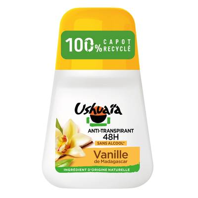 Ushuaïa Déodorant bille à la Vanille de Madagascar, 50ml