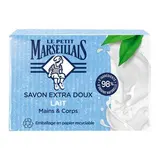 Le Petit Marseillais Savon Extra-Doux au Lait, 200G