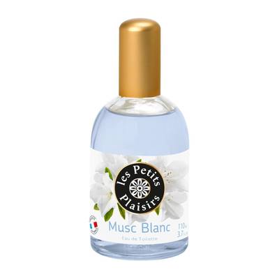 Les Petits Plaisirs Eau de toilette Musc blanc, 110ml