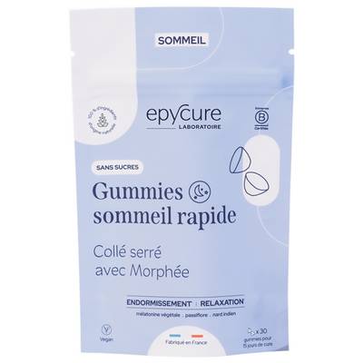 Epycure Gummies Sommeil Rapide, 60 gummies