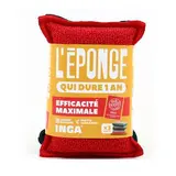 Inga Eponges Lavable Grattante Multi-couleur Qui Dure 1 An, 3 éponges