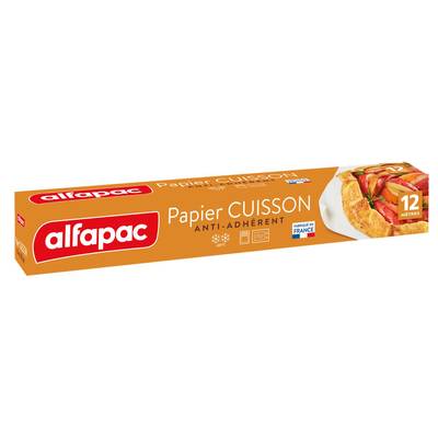 Alfapac Papier cuisson anti-adhérent 12m, 1 pièce