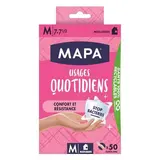 Mapa Gants fins Usages Quotidiens M, 50 pièces