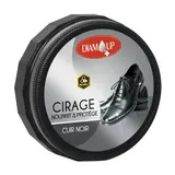 Flam'Up Boîte de cirage en crème cuir noir, 50ml