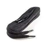 De Clermont Lacets plat noir, 150 cm 2 pièces