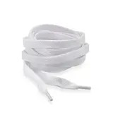 De Clermont Lacets plat blanc, 130 cm 2 paires