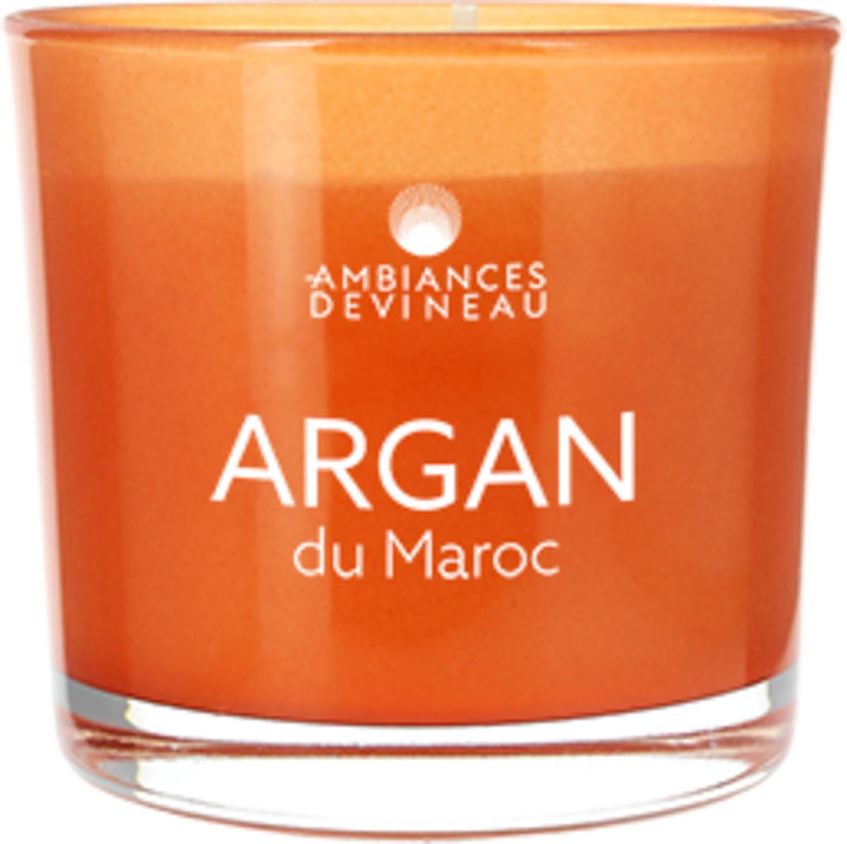 Ambiances Devineau Bougie verre parfum Argan du Maroc
