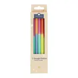 Ambiances Devineau Bougies bi-color pastelles, 12 bougies