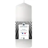 Ambiances Devineau Bougie cylindrique blanche, 90 h