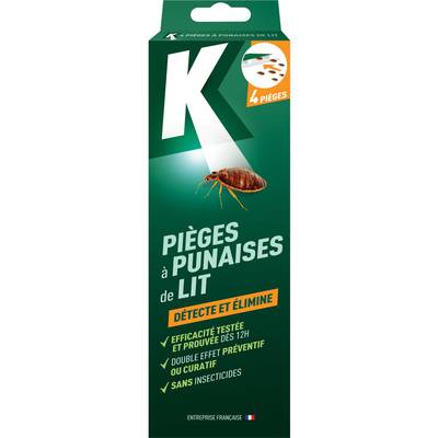 K   Pièges punaise de lit, 4 pièces