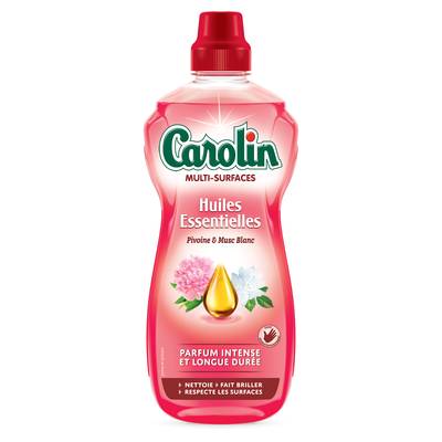 Carolin Nettoyant multisurface pivoine, 1L