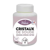 Phébus Cristaux de soude dégraisse détache et nettoie, 500g