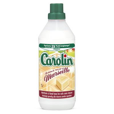 Carolin Nettoyant sols au Savon de Marseille, 1L
