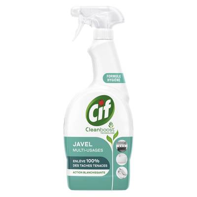 Cif Spray Nettoyant Ménager Javel, 750ml