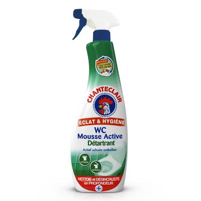 Chanteclair Spray WC Mousse Active Détartrant, 625ml