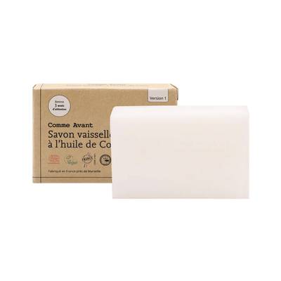 Comme Avant Savon vaisselle solide à l'huile de Coco, 150g