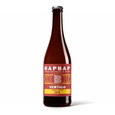 BAPBAP Bière Vertigo West Coast IPA, 75cl